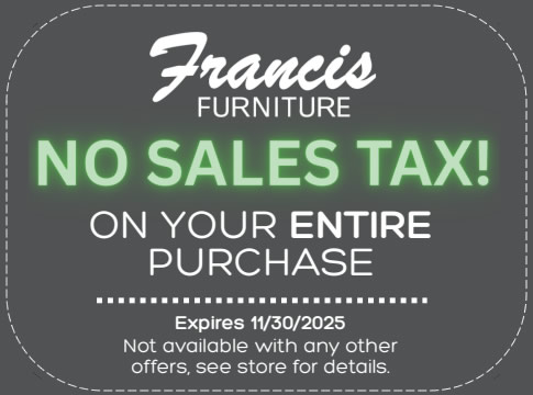 No Sales Tax!