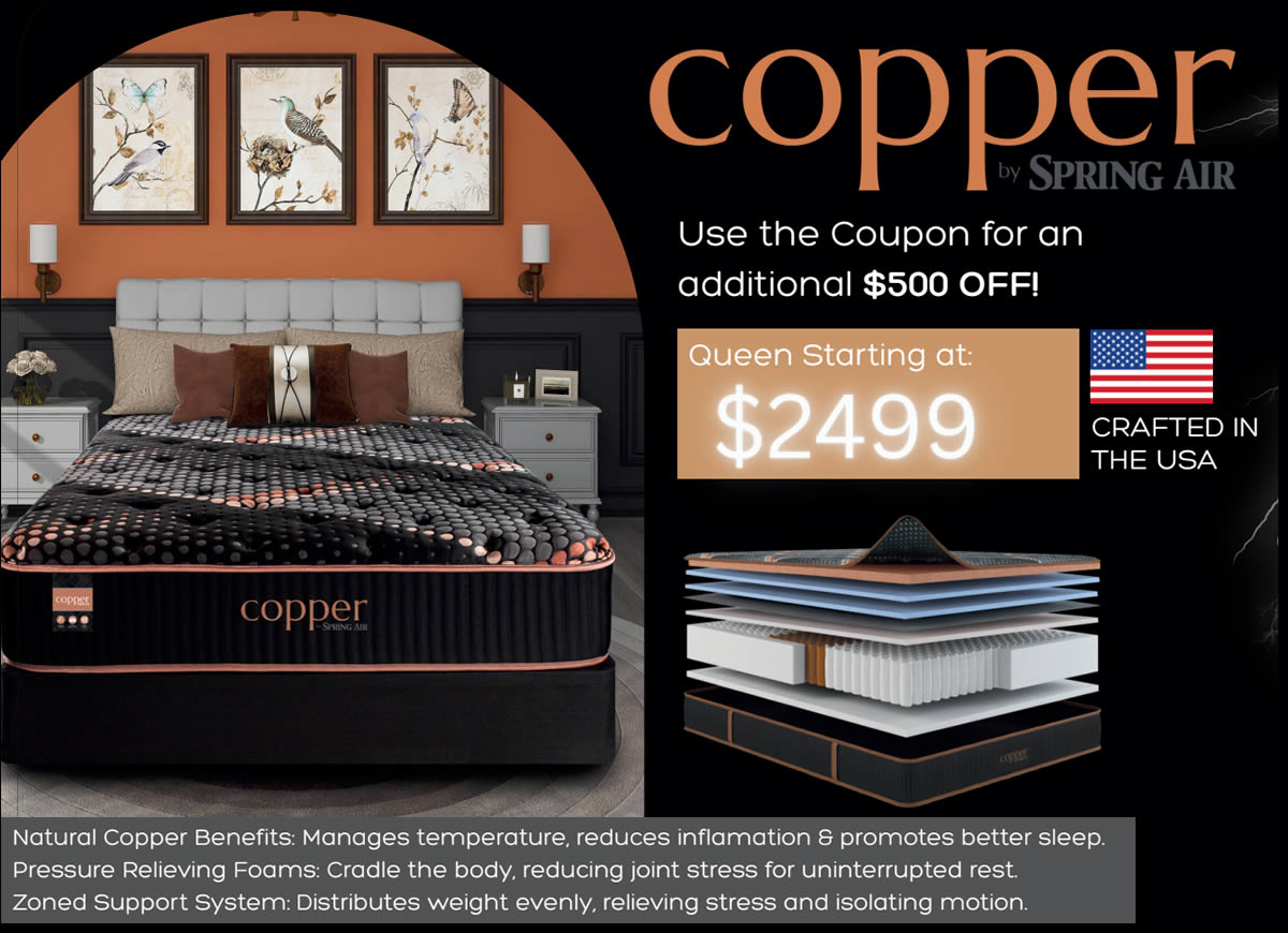 Cooper Mattresses by Springair